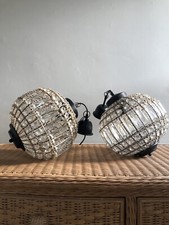 Globe chandelier vintage for sale  LONDON