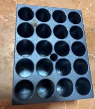 Bloco de resfriamento de tubo de ensaio azul alumínio usado 20 poços #126 comprar usado  Enviando para Brazil