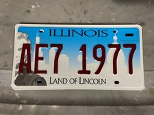 Illinois license plate for sale  Arnold