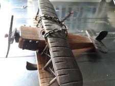 Collectable wooden biplane for sale  SLEAFORD