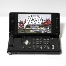 Celular Panasonic Docomo Foma P-01B Viera preto Gundam japonês flip phone comprar usado  Enviando para Brazil
