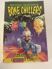 Usado, 🔥 RARE Bone Chillers Vintage Paperback Book Killer Clown Of Kings County Good! comprar usado  Enviando para Brazil