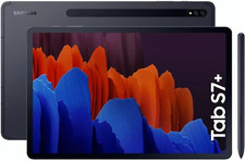 Tablet Samsung Galaxy Tab S7+Plus (SM-T970) 128GB 12,4 polegadas preto místico e caneta S comprar usado  Enviando para Brazil