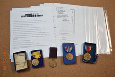 Grupo de Medalhas Suboficial da Marinha dos EUA Segunda Guerra Mundial - Escort Destroyer Teatro Europeu comprar usado  Enviando para Brazil