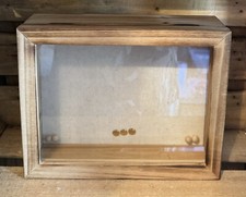 Wooden display case for sale  NEWPORT