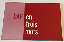 Commerciale daf mots d'occasion  Quarré-les-Tombes