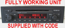 Audi concert radio for sale  WELLINGBOROUGH