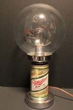 Abajur de mesa vintage Miller High Life bar lata redonda globo transparente comprar usado  Enviando para Brazil