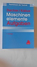 Maschinenelemente aufgaben fac gebraucht kaufen Maschinenelemente aufgaben fac gebraucht kaufen  Eggenstein-Leopoldshafen