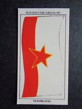 Sun soccercards 1978 for sale  HUNTINGDON