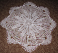 Gestrickte mitteldecke handarb gebraucht kaufen  Schneeberg