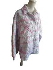Pink white quilted for sale  RUGELEY