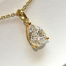 Pear cut moissanite d'occasion  Expédié en Belgium