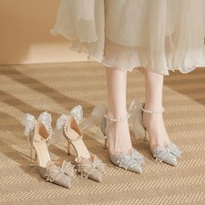 Sapatos de festa de casamento com biqueira pontiaguda de primavera salto grosso de fada sapatos individuais, usado comprar usado Sapatos de festa de casamento com biqueira pontiaguda de primavera salto grosso de fada sapatos individuais, usado comprar usado  Enviando para Brazil