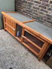 triple rabbit hutch for sale triple rabbit hutch for sale REIGATE