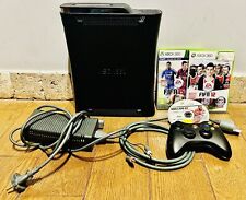 MICROSOFT XBOX 360 ELITE 120GB💣🔥COMPLETA💎3 GIOCHI⭐️CONTROLLER🎮 na sprzedaż  Wysyłka do Poland