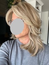 Usado, Peruca frontal de renda 13x4 cabelo humano liso mel dourado pálido comprar usado  Enviando para Brazil