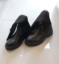 Black faux leather for sale  UK