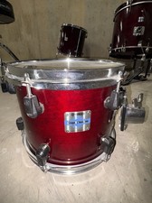 12" Yamaha Stage Custom NOUVEAU Rack Tom Drum TRANS RED 9x12 BOM #BX5 comprar usado  Enviando para Brazil