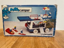 Camping schtroumpfs puffo d'occasion  Expédié en Belgium
