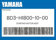 Conjunto de motor de partida genuíno Yamaha - Bd3-H1800-10-00 comprar usado Conjunto de motor de partida genuíno Yamaha - Bd3-H1800-10-00 comprar usado  Enviando para Brazil
