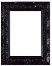 Moldura larga ornamentada chique gasto antiga varrida moldura para foto musa preta, usado comprar usado  Enviando para Brazil
