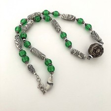 Collier perles verre d'occasion  Expédié en Belgium