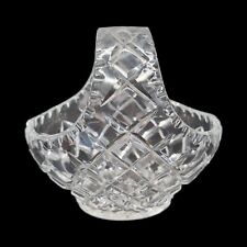 Vintage crystal basket for sale  LANCASTER