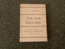 Bab ballads w for sale  DEREHAM