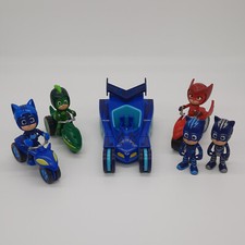 Lote PJ Masks Disney Frog Box Catboy Gekko Owelette Catcar Vehicles Lote Just Play comprar usado  Enviando para Brazil