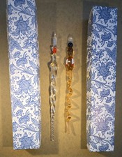 Vintage glass handmade for sale  READING