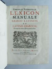 Cornelii schrevelii lexicon usato  Piombino Dese