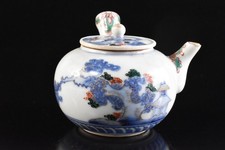 U7199: Pintura japonesa antiga de abafador de flores de navio Kyusu Sencha comprar usado  Enviando para Brazil