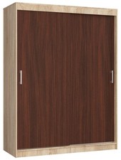 AKORD SZAFA PRZESUWNA 150 cm CLP MONO SONOMA/WENGE na sprzedaż  PL