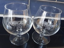 Martell brandy glasses. for sale  GATESHEAD
