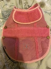 Pink dog coat for sale  ENFIELD