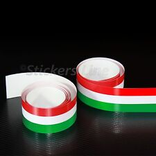 2PZ Banda Adhesivo Tricolor 120X0, 5 Tira Adhesiva Italia Bandera Italiana comprar usado  Enviando para Brazil