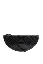 Bolsa tiracolo feminina Fendi preta couro envernizado texturizada comprar usado  Enviando para Brazil