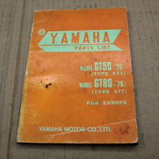 Parts list yamaha d'occasion  Neuilly-en-Thelle