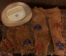 Children leather cowboy for sale  Elgin