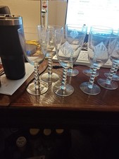 1960 s wine glasses 8 for sale 1960 s wine glasses 8 for sale Buna