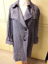 Leinenmantel trenchcoat leinen gebraucht kaufen  Ruhpolding