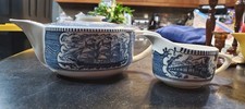 Currier ives teapot for sale  Capac