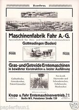 Maschinenfabrik fahr gottmadin gebraucht kaufen  Waldburg