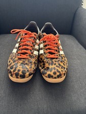 adidas SL 72 OG Leopard Sneakersy ze sztucznego futra Oryginalne Trampki Damskie Rozmiar 7.5, używany na sprzedaż  Wysyłka do Poland
