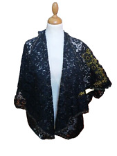Spitzenjacke versize schwarz gebraucht kaufen  Neuenhagen
