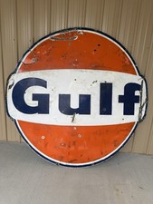 Gulf porcelain advertising for sale  Lincolnton