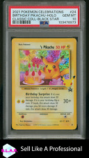 Birthday pikachu holo for sale  Shipping to Ireland