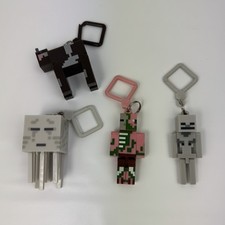 Lote de 4 cabides para mochila clipes bolsa chaveiros figuras Minecraft comprar usado  Enviando para Brazil