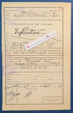 Pau 1966 certificat d'occasion Pau 1966 certificat d'occasion  Rillieux-la-Pape